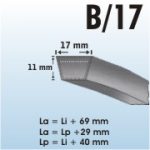 B17_keilriemen_ékszíj